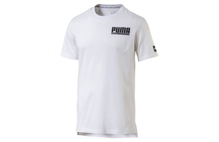 sconto 57% Puma T-shirt MODA UOMO Camicie & T-shirt Sportivo Bianco L 